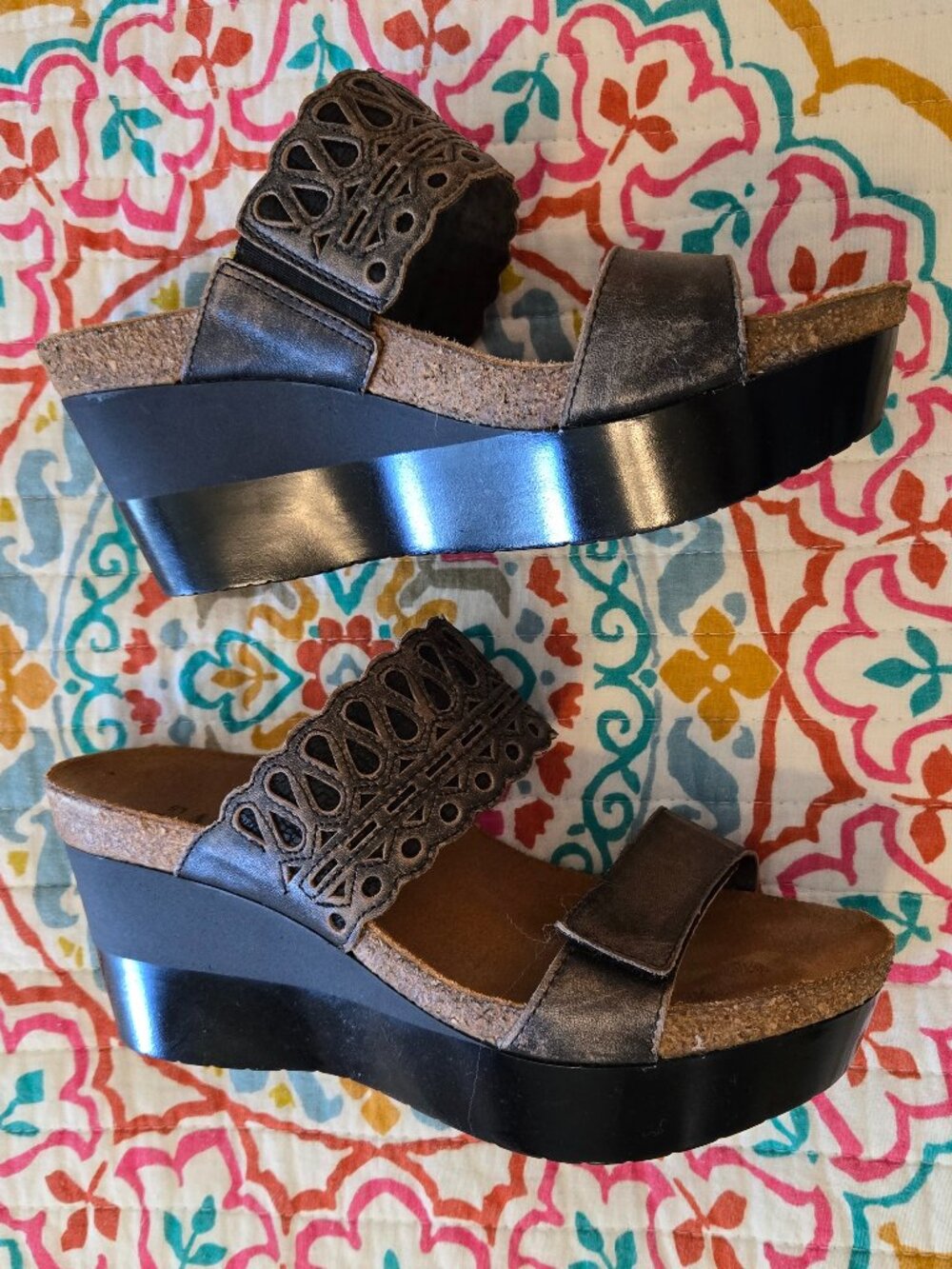 NAOT Platform Sandals - Size 36 EU/6 US